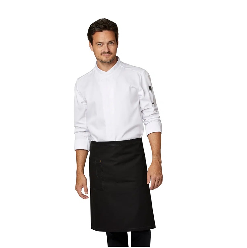 Gourmet kokkejakke, hvid, 50/50% CLY/PES, Kentaur, fra XS til 2XL (1 stk.)