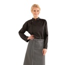 Unisex jakke med lange ærmer, sort, 65/35% PES/CO, Kentaur, fra 2XS til 2XL (1 stk.)