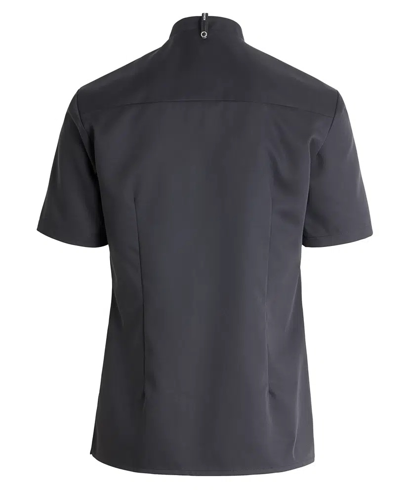 Kokkejakke med TENCEL x REFIB, sort, 50/50% CLY/rPES, Kentaur, fra XS til 2XL (1 stk.)