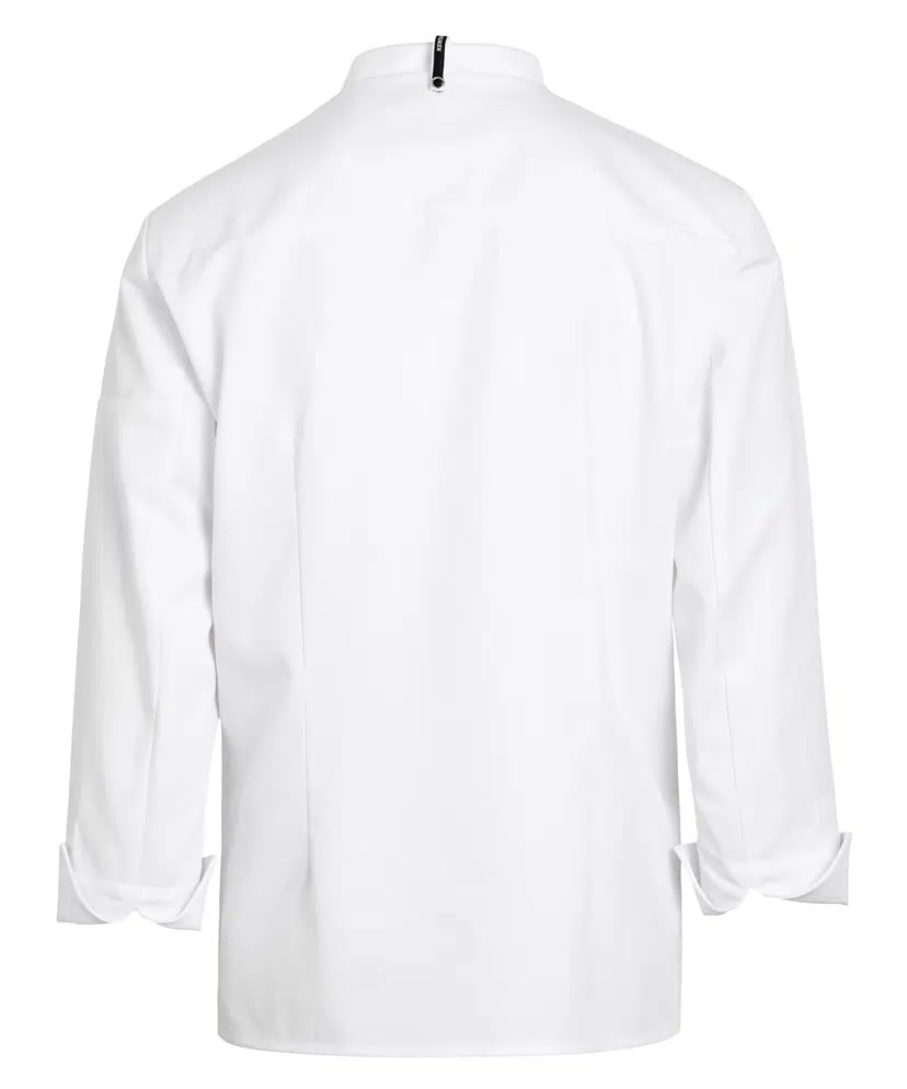 Gourmetjakke med TENCEL Lyoce, hvid, 50/50% CLY/PES, Kentaur, fra XS til 2XL (1 stk.)