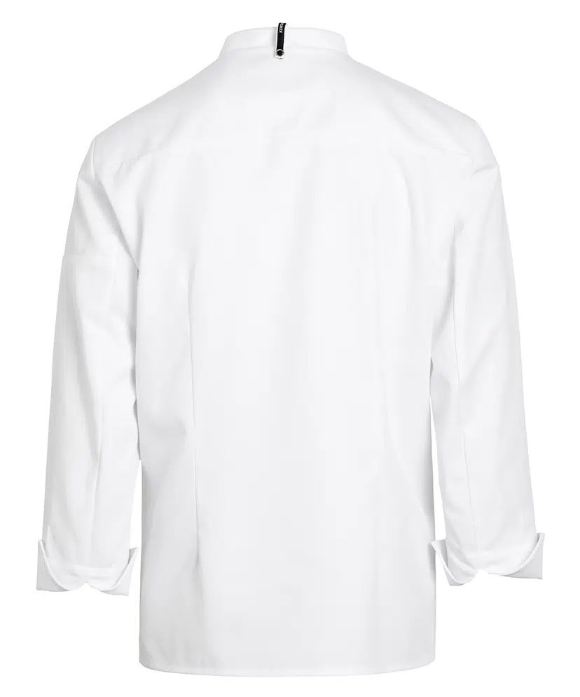 Gourmetjakke med TENCEL Lyoce, hvid, 50/50% CLY/PES, Kentaur, fra XS til 2XL (1 stk.)