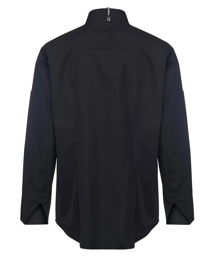 Kokkeskjorte, sort, 65/35% PES/CO, Kentaur, fra XS til 2XL (1 stk.)