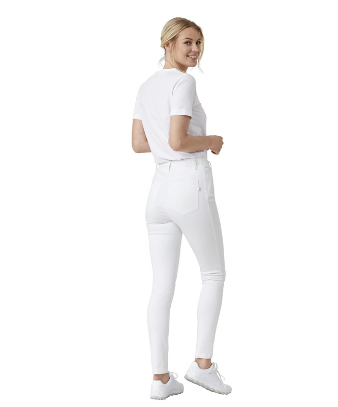 High stretch pull on, hvid, 67/31/2%CO/PES/EL, Kentaur, fra XS til 2XL (1 stk.)