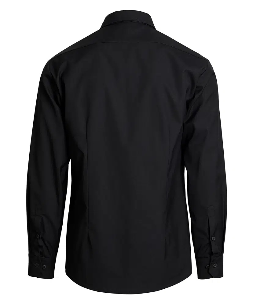 Herreskjorte - modern fit, sort, 49/48/3%CO/PES/EOL, Kentaur, fra XS til 2XL (1 stk.)