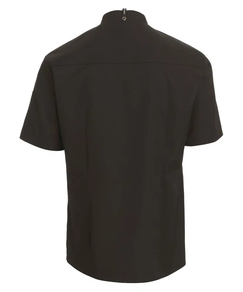Kokke-/servicejakke kort arm, sort, 65/35% rPES/CO, Kentaur, fra 2XS til 2XL (1 stk.)