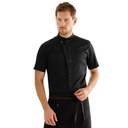 Kokke-/servicejakke kort arm, sort, 65/35% rPES/CO, Kentaur, fra 2XS til 2XL (1 stk.)