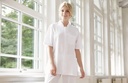 Unisex skjorte, hvid, 50/50% CLY/PES, Kentaur, fra 2XS til 2XL (1 stk.)