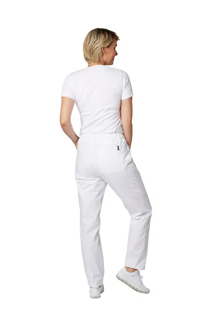 Unisex buks, hvid, 50/50% CO/PES, Kentaur, fra XS til 2XL (1 stk.)