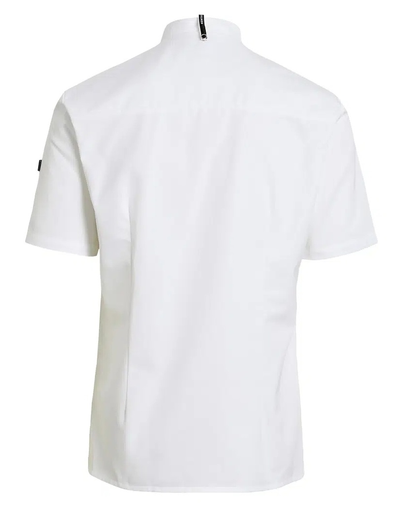 Kokkejakke med TENCEL  x REFIB, hvid, 50/50% CLY/rPES, Kentaur, fra XS til 2XL (1 stk.)