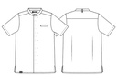 Kokkejakke med TENCEL  x REFIB, hvid, 50/50% CLY/rPES, Kentaur, fra XS til 2XL (1 stk.)