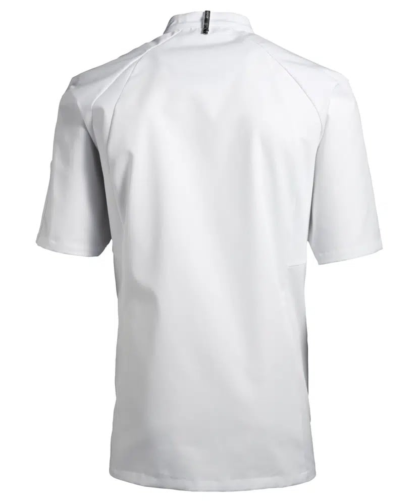 Unisex kokke-/tjenerjakke, hvid, 50/50% CO/PES, Kentaur, fra 2XS til 2XL (1 stk.)