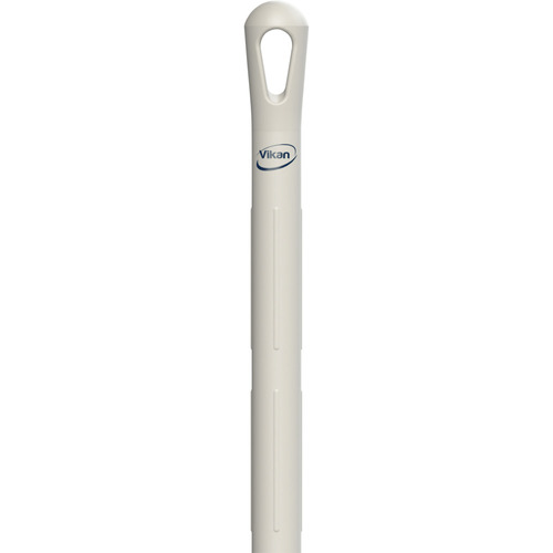 Skaft med gevind, Vikan, 65cm, Ø3,2cm, hvid, glas/PP, ultra hygiejnisk, (1 stk.)