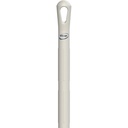 Skaft med gevind, Vikan, 65cm, Ø3,2cm, hvid, glas/PP, ultra hygiejnisk, (1 stk.)