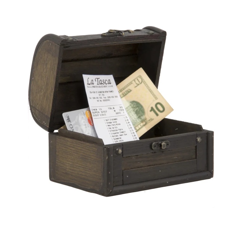 Regningsholder, Securit Treasure Box, (1 stk.)