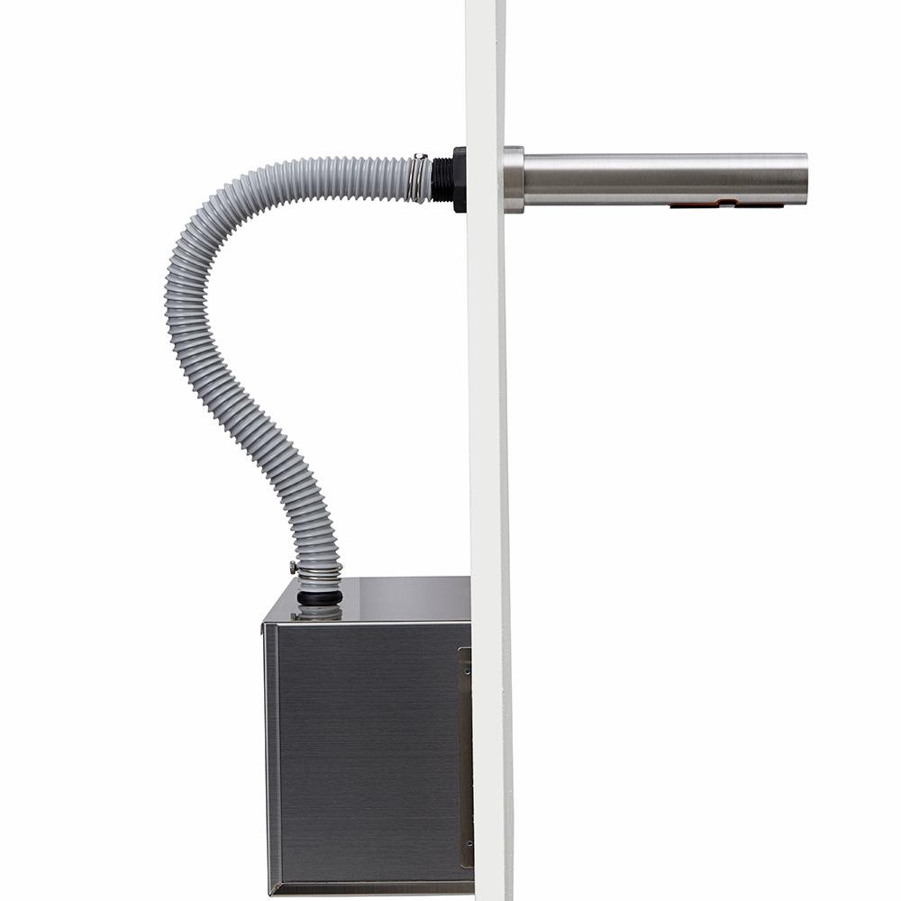 Elektrisk håndtørrer til væg, rustfrit stål, Dan Dryer, Airtap, (1 stk.)