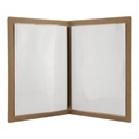 Menuomslag, A4 kork-design, Securit, (1 stk.)