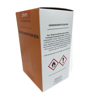 Hånddesinfektion, Plum, 85%, 700 ml Bag-in-box, (1 stk.)