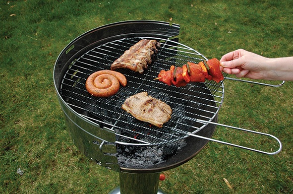 Grillmåtte, 32 x 32 cm, non-stick, NoStik, (6 stk.)