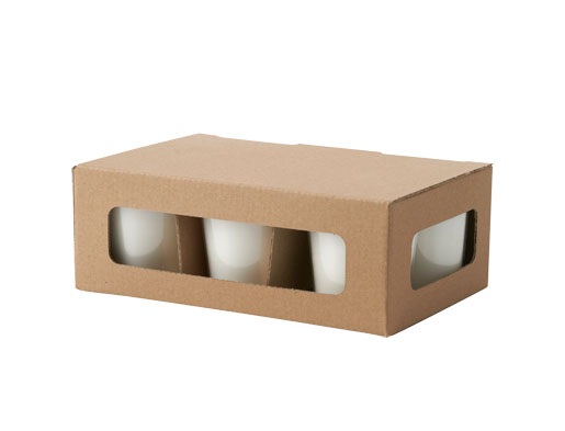 Fyrfadslys, Switch & Shine Refill, 25 timer, 6,5x6,5cm, Svanemærket, hvid, Duni, (12 stk.)