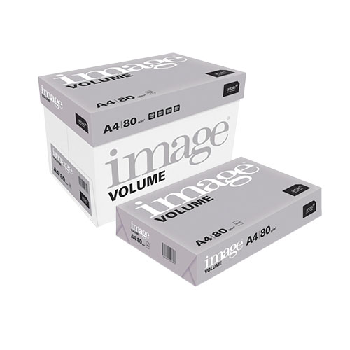 Kopipapir, A4, 80g, Image Volume, hvid, (5x500 ark)