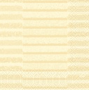 Serviet, 3-lags, 33x33cm, Tessuto creme, Duni, (500 stk.)