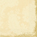 Frokostserviet, 3-lags, 33x33cm, Royal creme, Duni, (1000 stk.)