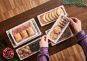 Sushibakke, Bagasse/PLA, slim, kort, til 4-6 stk, Duni, (400 stk.)