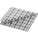 Middagsserviet, 3-lags, 1/8fold, 40x40cm, "Izza", Duni, (1000 stk.)