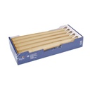 Antiklys, 260x22mm, guld, Duni, (100 stk.)