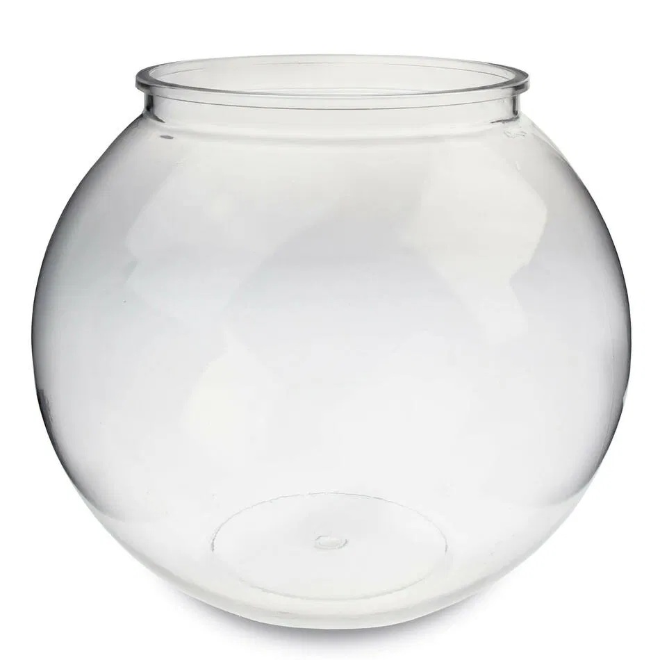 XL Drinksbowle, 5 ltr, Ø22x18,5cm, klar plastik, (1 stk.)