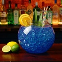 XL Drinksbowle, 5 ltr, Ø22x18,5cm, klar plastik, (1 stk.)