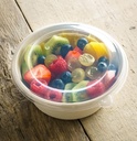 Salatbæger, 500ml, ø15cm, rund, bagasse, (500 stk.)
