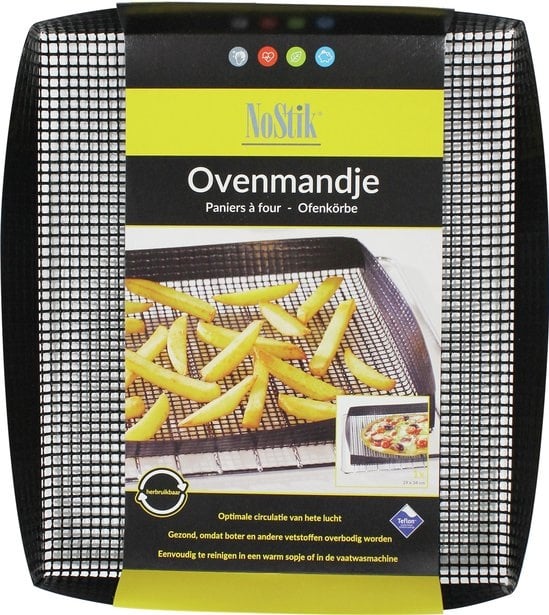 Ovnkurv, 3L, forstærket, 26x34x3cm, NoStik, (1 stk.)