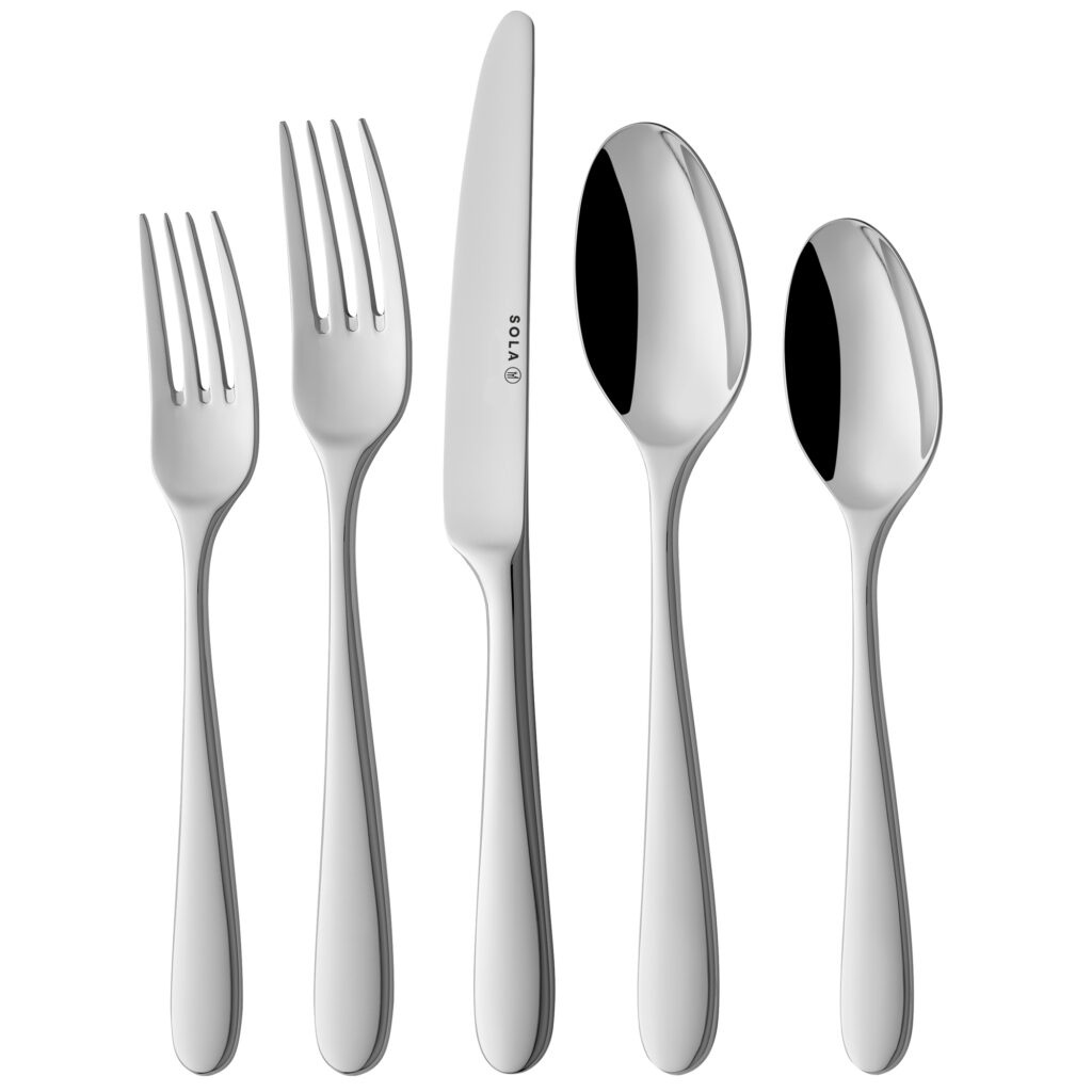Suppeske, L17,7cm, 18/10 stainless steel, SOLA Nordica, (12 stk.)