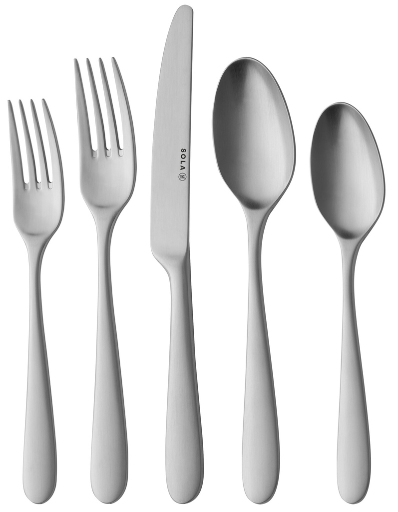 Kaffeske, L11,1cm, 18/10 stainless steel, SOLA Nordica Mat, (12 stk.)