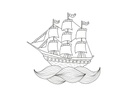 Maleskabelon til vindue inkl. kridtmarker, Securit, flere motiver, (3 stk.)
