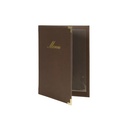 Menuomslag, Securit® CLASSIC, PU, flere varianter, (1 stk.)