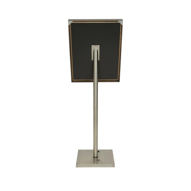 LED Informationsdisplay til 4xA4 med 125 cm stander, Securit® CLASSIC, flere farver, (1 sæt)