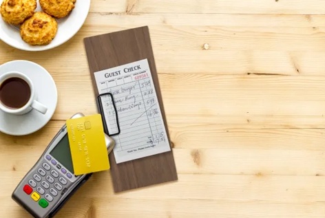 Clipboard regningsholder, Securit® WALNUT, 33x23x2,2 cm, lakeret valnøddetræ, (1 stk.)