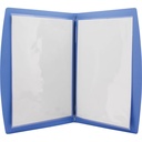Menuomslag med bestikdesign, Securit RIO, A4, PP, flere farver, (1 stk.)