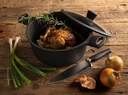 Gryde med glaslåg, ±2 ltr, Ø20cm, SOLA Faircooking, (1 stk.)