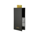 Regningsholder, Securit® BASIC, 23,7x12,5x0,5 cm, PVC, sort, (1 stk.)