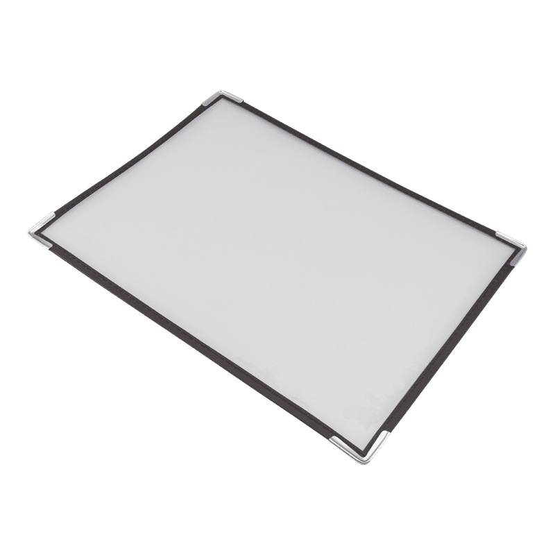 Menuholder, Securit® CRYSTAL DOUBLE, til 2 x A4 sider, PP, klar, (3 stk.)