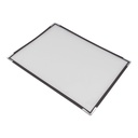 Menuholder, Securit® CRYSTAL DOUBLE, til 2 x A4 sider, PP, klar, (3 stk.)