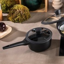 Sovsegryde med låg, Ø18cm, PFAS-fri keramisk non-stick, SOLA Ceramic Deluxe, (1 stk.)