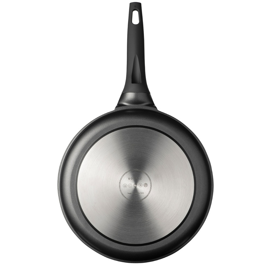 Stegepande, Ø28 cm, PFAS-fri keramisk non-stick, SOLA Ceramic Deluxe, (1 stk.)