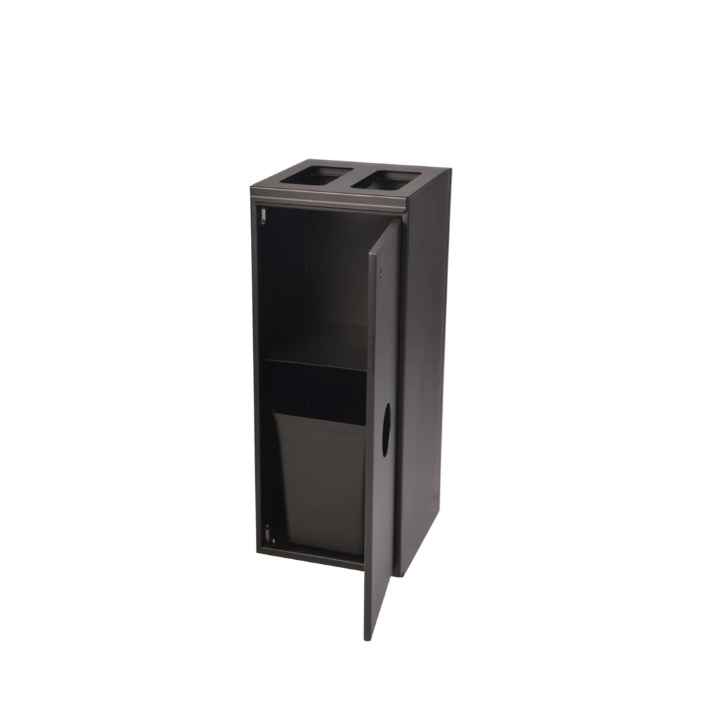 Affaldsspand m/ 2x40 ltr og 20ltr
