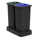 Base til 2x20liter style affaldsspande