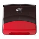 Tork Top-Pak Dispenser - Sort/rød