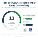 Tork exelCLEAN W4/W7/W8 fordele